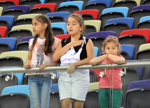 İdman gimnastikası, akrobatika və tamblinq üzrə birgə yarışlar. Bakı, Azərbaycan, 06 avqust 2014