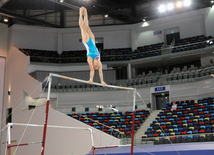 İdman gimnastikası, akrobatika və tamblinq üzrə birgə yarışların ilk gününün qalibləri müəyyənləşib. Bakı, Azərbaycan, 06 avqustç 2014