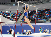 İdman gimnastikası, akrobatika və tamblinq üzrə birgə yarışların ilk gününün qalibləri müəyyənləşib. Bakı, Azərbaycan, 06 avqustç 2014