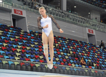 İdman gimnastikası, akrobatika və tamblinq üzrə birgə yarışların ilk gününün qalibləri müəyyənləşib. Bakı, Azərbaycan, 06 avqustç 2014