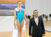 İdman gimnastikası, akrobatika və tamblinq üzrə birgə yarışların ilk gününün qalibləri müəyyənləşib. Bakı, Azərbaycan, 06 avqustç 2014