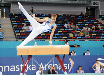 İdman gimnastikası, akrobatika və tamblinq üzrə birgə yarışların ikinci günü. Bakı, Azərbaycan, 07 avqust 2014