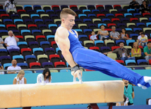 İdman gimnastikası, akrobatika və tamblinq üzrə birgə yarışların ikinci günü. Bakı, Azərbaycan, 07 avqust 2014