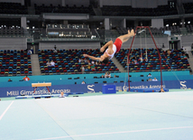 İdman gimnastikası, akrobatika və tamblinq üzrə birgə yarışların ikinci günü. Bakı, Azərbaycan, 07 avqust 2014