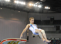 İdman gimnastikası, akrobatika və tamblinq üzrə birgə yarışların ikinci günü. Bakı, Azərbaycan, 07 avqust 2014