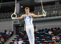 İdman gimnastikası, akrobatika və tamblinq üzrə birgə yarışların ikinci günü. Bakı, Azərbaycan, 07 avqust 2014