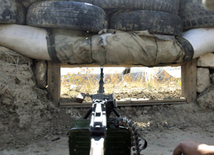 Front line. Azerbaijan, August 13, 2014