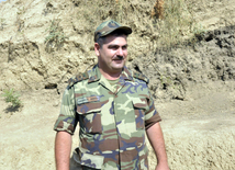 Front line. Azerbaijan, August 13, 2014