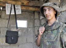 Front line. Azerbaijan, August 13, 2014