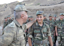 Front line. Azerbaijan, August 13, 2014