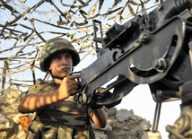 Front line. Azerbaijan, August 13, 2014