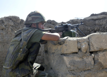 Front line. Azerbaijan, August 13, 2014