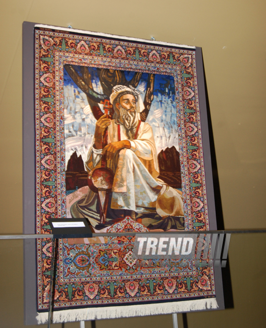 Azerbaijan’s unforgettable past – carpets. Baku, Azerbaijan, Aug.27, 2014 