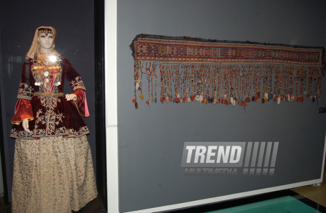 Azerbaijan’s unforgettable past – carpets. Baku, Azerbaijan, Aug.27, 2014 