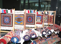 Azerbaijan’s unforgettable past – carpets. Baku, Azerbaijan, Aug.27, 2014 