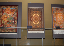 Azerbaijan’s unforgettable past – carpets. Baku, Azerbaijan, Aug.27, 2014 