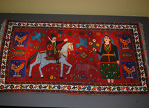 Azerbaijan’s unforgettable past – carpets. Baku, Azerbaijan, Aug.27, 2014 