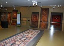 Azerbaijan’s unforgettable past – carpets. Baku, Azerbaijan, Aug.27, 2014 