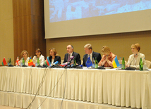 Informal meeting of foreign ministers of Eastern Partnership countries held in Baku. Baku, Azerbaijan, Sep.09, 2014 