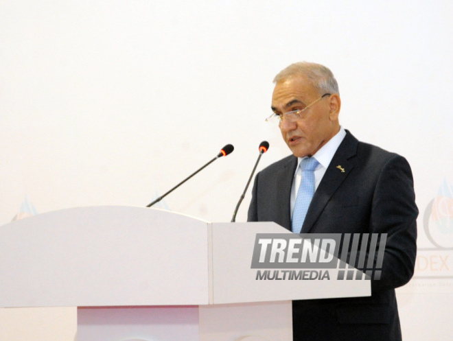 First Azerbaijan International Defense Industry Exhibition "ADEX 2014" opens in Baku. Baku, Azerbaijan, Sep.11, 2014 