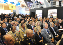 First Azerbaijan International Defense Industry Exhibition "ADEX 2014" opens in Baku. Baku, Azerbaijan, Sep.11, 2014 