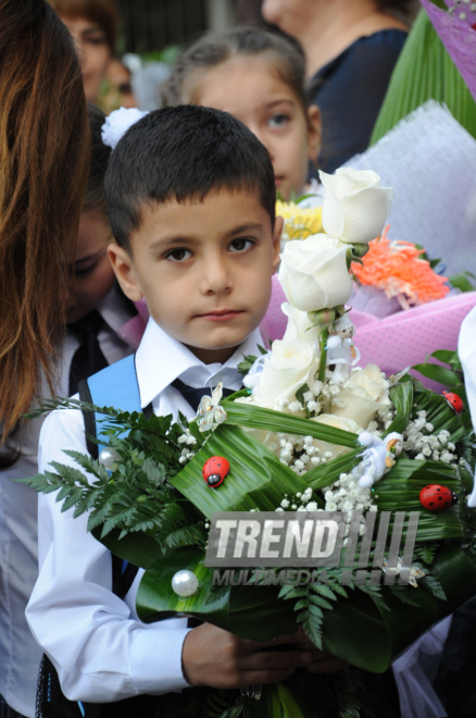 Azerbaijan marks Knowledge Day. Baku, Azerbaijan, Sep.15, 2014