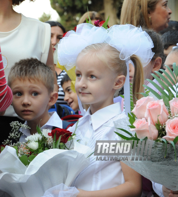 Azerbaijan marks Knowledge Day. Baku, Azerbaijan, Sep.15, 2014