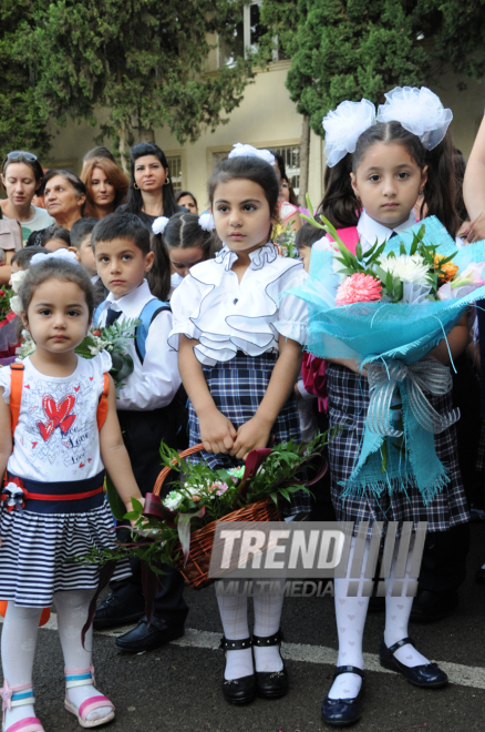 Azerbaijan marks Knowledge Day. Baku, Azerbaijan, Sep.15, 2014