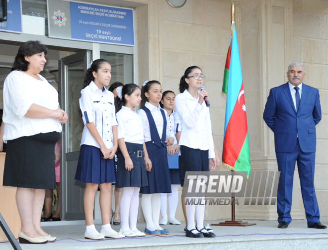 Azerbaijan marks Knowledge Day. Baku, Azerbaijan, Sep.15, 2014