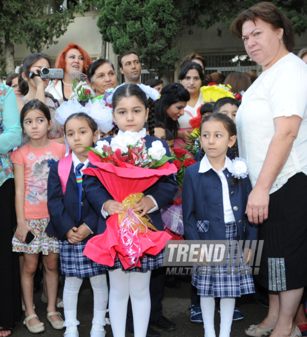 Azerbaijan marks Knowledge Day. Baku, Azerbaijan, Sep.15, 2014