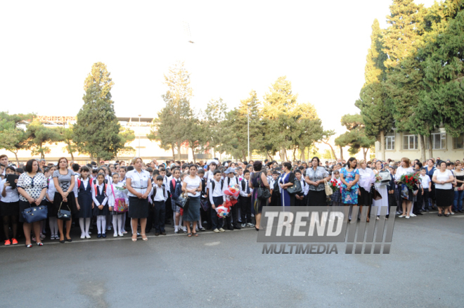 Azerbaijan marks Knowledge Day. Baku, Azerbaijan, Sep.15, 2014