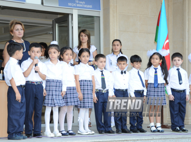 Azerbaijan marks Knowledge Day. Baku, Azerbaijan, Sep.15, 2014