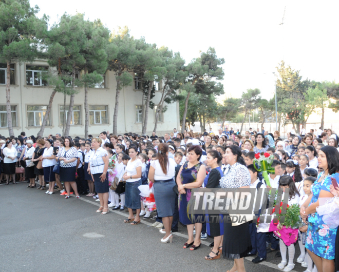 Azerbaijan marks Knowledge Day. Baku, Azerbaijan, Sep.15, 2014