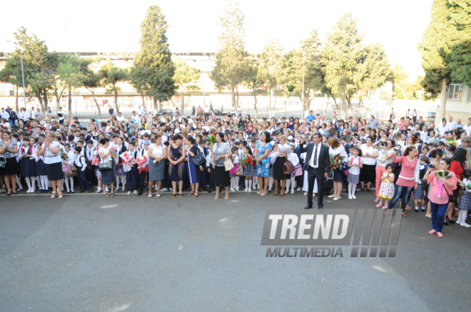 Azerbaijan marks Knowledge Day. Baku, Azerbaijan, Sep.15, 2014