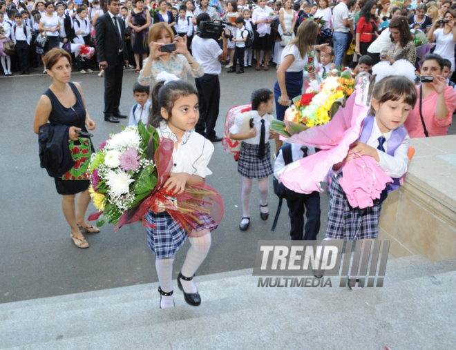 Azerbaijan marks Knowledge Day. Baku, Azerbaijan, Sep.15, 2014