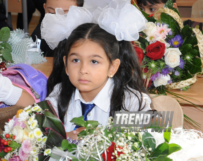 Azerbaijan marks Knowledge Day. Baku, Azerbaijan, Sep.15, 2014