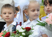 Azerbaijan marks Knowledge Day. Baku, Azerbaijan, Sep.15, 2014 