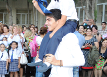  Azerbaijan marks Knowledge Day. Baku, Azerbaijan, Sep.15, 2014 