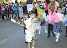  Azerbaijan marks Knowledge Day. Baku, Azerbaijan, Sep.15, 2014 