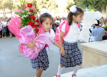  Azerbaijan marks Knowledge Day. Baku, Azerbaijan, Sep.15, 2014 