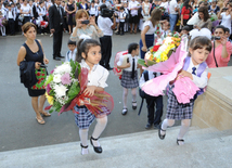  Azerbaijan marks Knowledge Day. Baku, Azerbaijan, Sep.15, 2014 