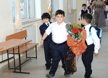  Azerbaijan marks Knowledge Day. Baku, Azerbaijan, Sep.15, 2014 