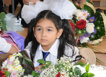  Azerbaijan marks Knowledge Day. Baku, Azerbaijan, Sep.15, 2014 