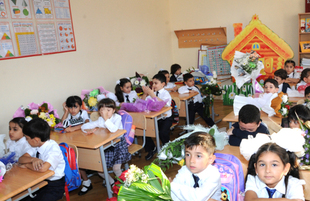 Azerbaijan marks Knowledge Day. Baku, Azerbaijan, Sep.15, 2014