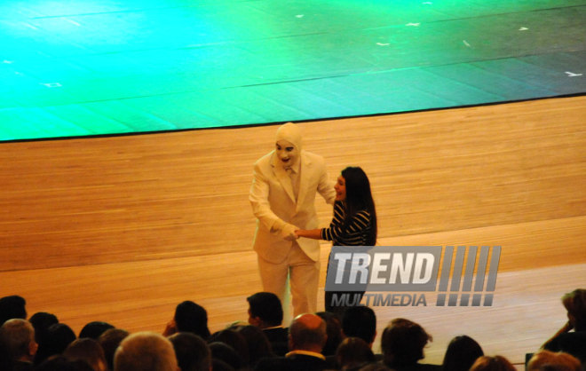 Voca People show. Baku, Azerbaijan, Oct.10, 2014