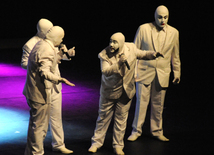 Voca People show. Baku, Azerbaijan, Oct.10, 2014