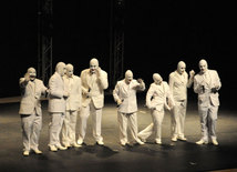 Voca People show. Baku, Azerbaijan, Oct.10, 2014