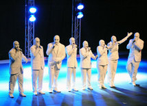 Voca People show. Baku, Azerbaijan, Oct.10, 2014