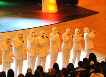 Voca People show. Baku, Azerbaijan, Oct.10, 2014