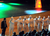 Voca People show. Baku, Azerbaijan, Oct.10, 2014